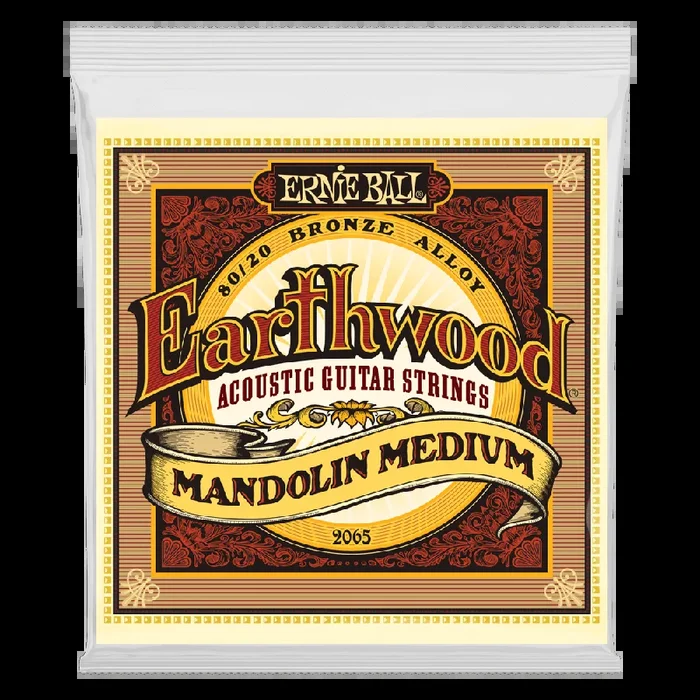 Ernie Ball Earthwood Mandolin Medium Loop End 80/20 Bronze Strings