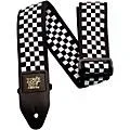 Ernie Ball Jacquard Polypro Guitar Strap Black and White Checkered