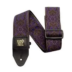 Ernie Ball Jacquard Strap – Purple Paisley
