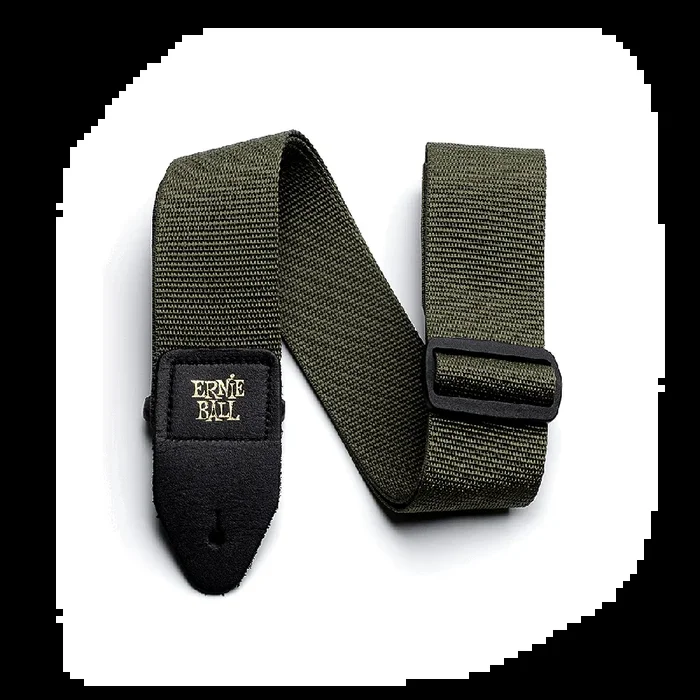 Ernie Ball Olive Polypro Strap