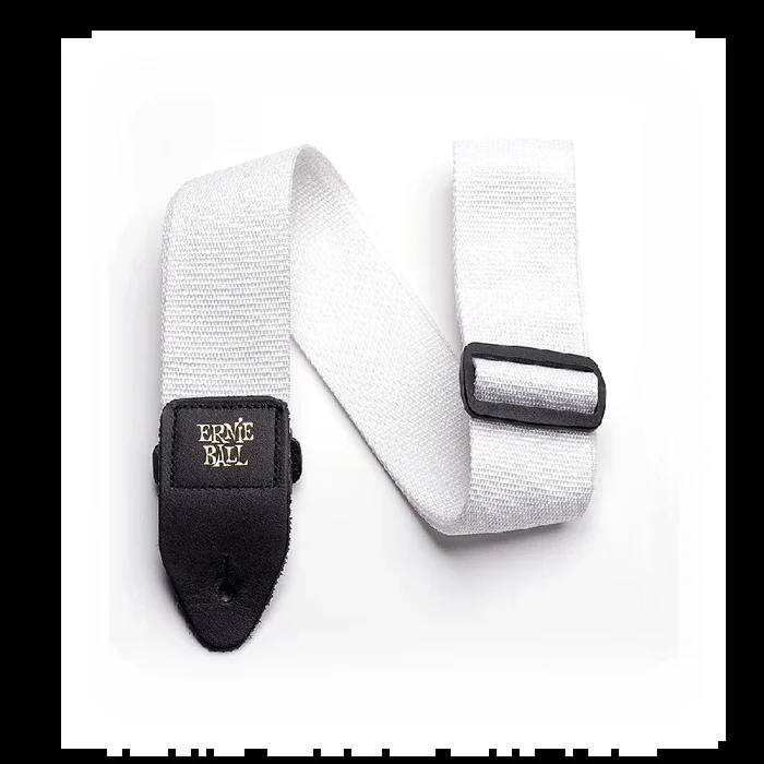 Ernie Ball White Polypro Strap