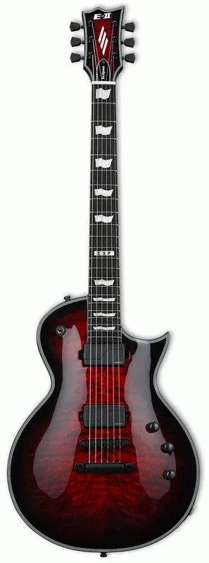 ESP E-II Eclipse-Qm/Fl/Stbcsb Electric Guitar