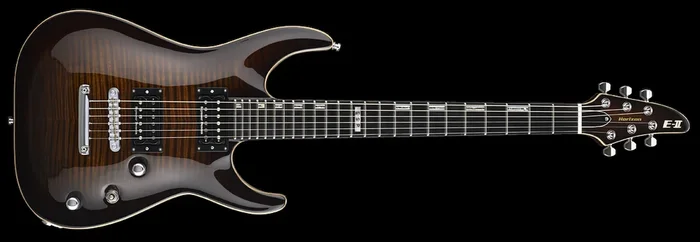 ESP E-II Horizon Nt Dark Brown Sunburst