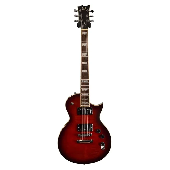 ESP LTD EC-256 QM Electric Guitar – See Thru Black Cherry Finish