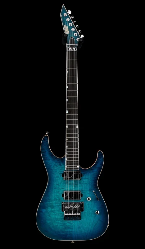 ESP M-II FR USA – Aqua Marine Sunburst #25215