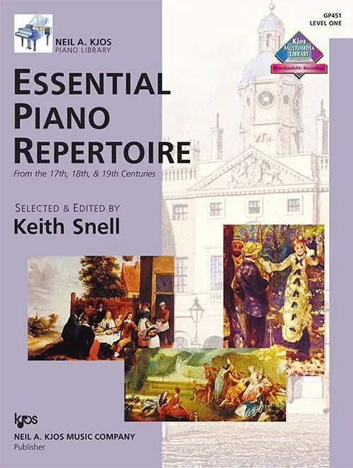 Essential Piano Repertoire from the 17th, 18th, & 19th Centuries – Level One