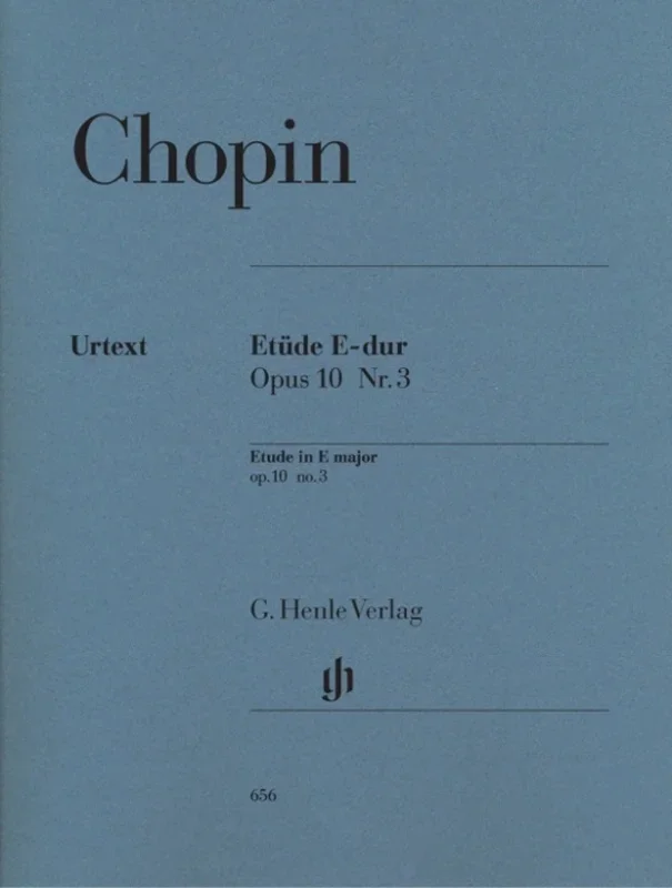 Etude Op 10 No 3 E Tristesse (Softcover Book)
