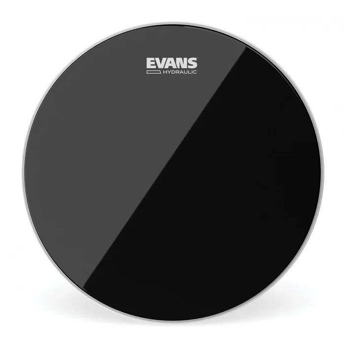 Evans 12″ Hydraulic Black Drumhead