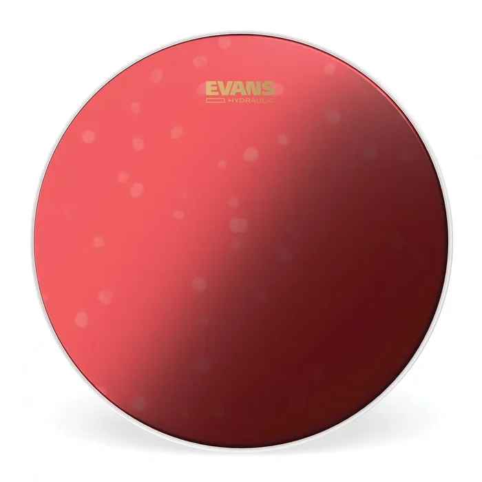 Evans 14″ Hydraulic Red Coated Drumhead