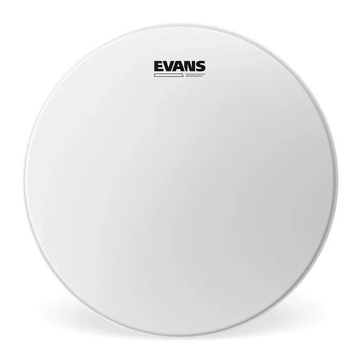 Evans 14″ Power Center Reverse Dot Coated Drumhead