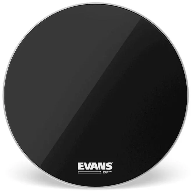 EVANS BD22RBG 22 ” Resonant Black Bass Head