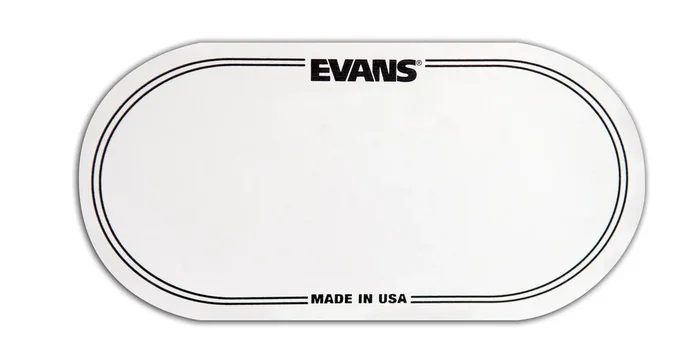 Evans EQ Double Pedal Patch, Clear Plastic