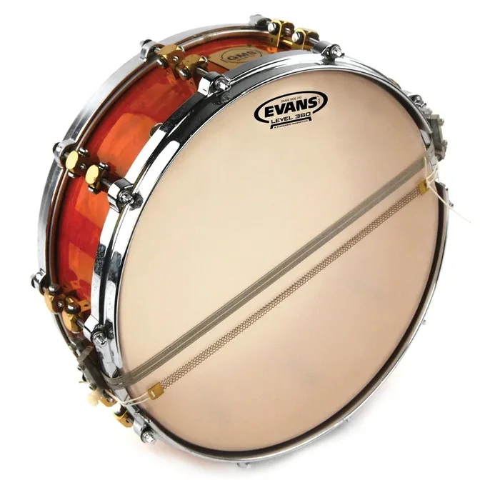 Evans Orchestral 200 Clear Snare Side Drum Head, 14 Inch *SKIN ONLY*
