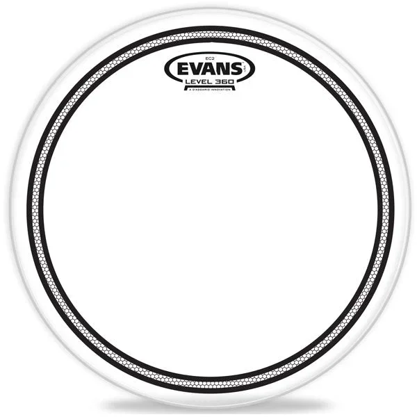 EVANS TT10EC2S 10 ” EC2S Clear Tom Batter Head