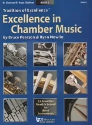Excellence in Chamber Music, Book 2 – Clarinet/Bass Clarinet