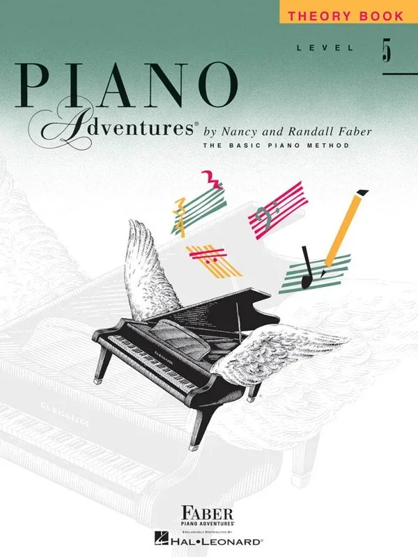 FABER 00420187 Piano Adventures Level 5 – Theory Book