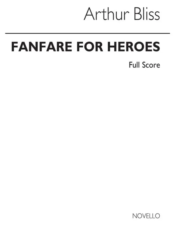 Fanfares For Heroes Cond Sc