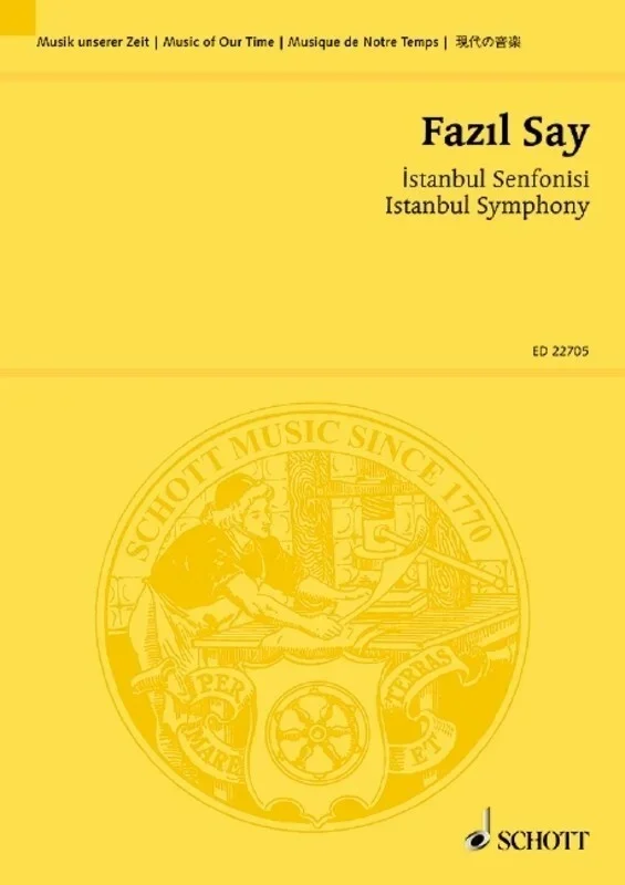 Fazil Say – Istanbul Symphony Op 28 Study Score Book