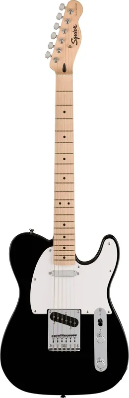 FENDER 0373452506 Squier Sonic Telecaster Electric Guitar (Black)