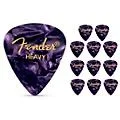 Fender 351 Premium Celluloid Guitar Picks 12-Pack White Moto Heavy