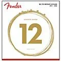 Fender 70L 80/20 Bronze Acoustic Strings – Light Standard