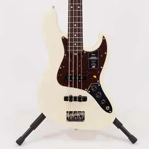 Fender American Professional II Jazz Bass – Olympic White with Rosewood Fingerboard