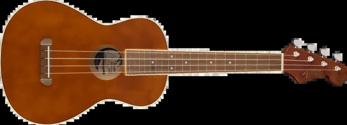 Fender Avalon Tenor Ukulele, Walnut Fingerboard, Natural