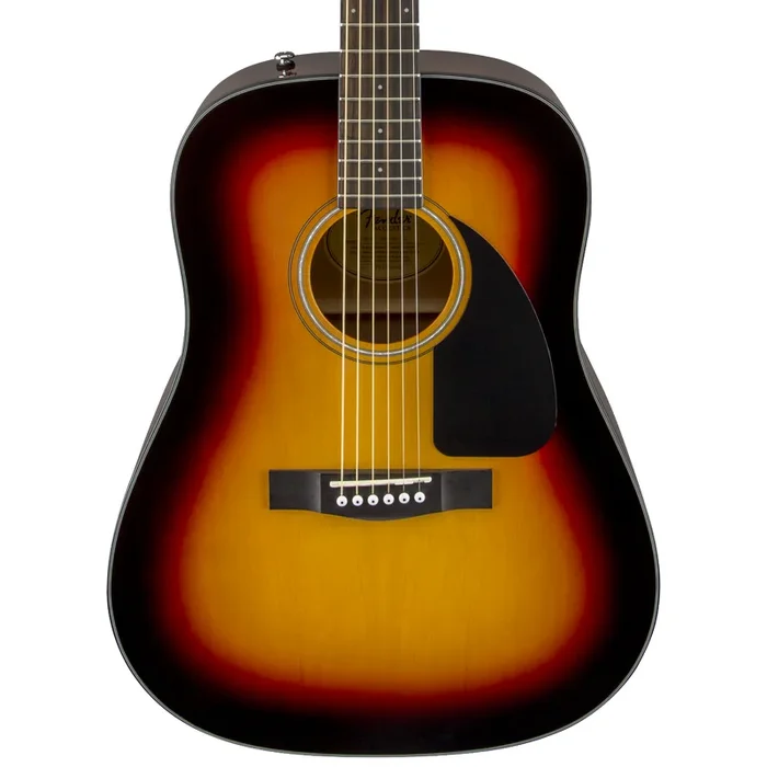 Fender CD-60 Dreadnought Guitar & Case, Sunburst