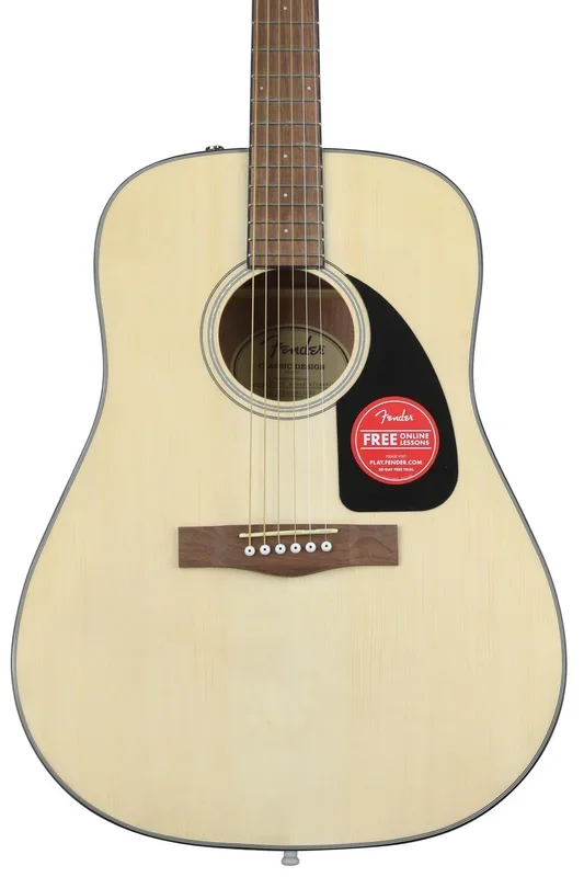 Fender CD-60 Dreadnought V3 Acoustic Guitar (Natural)