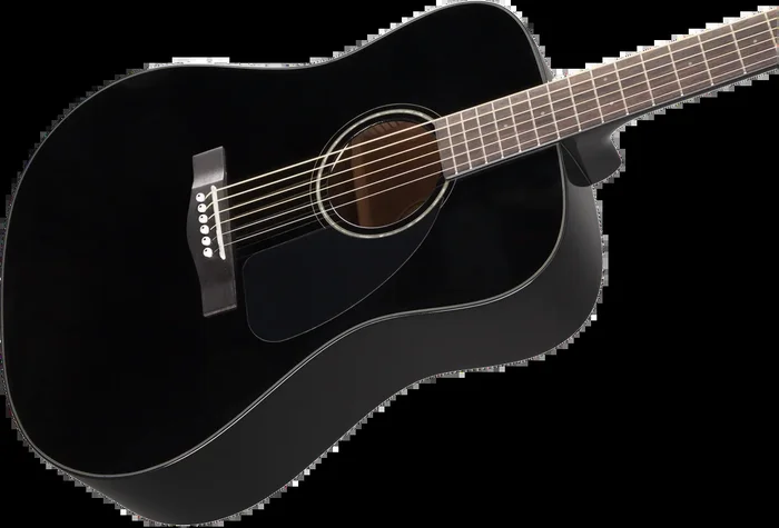 Fender CD-60 Dreadnought V3 w/Case, Walnut Fingerboard, Black