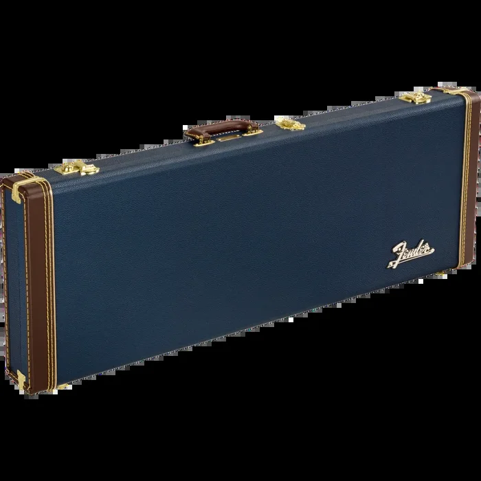 Fender Classic Series Wood Case Strat/Tele, Navy Blue