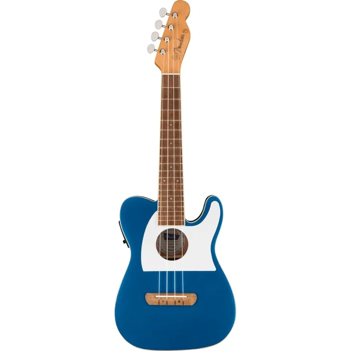 Fender Fullerton Tele Ukulele, Lake Placid Blue