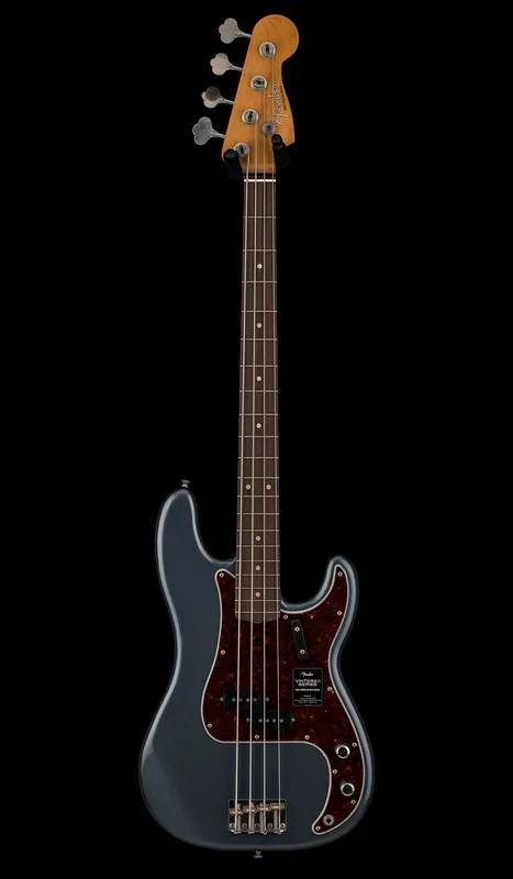 Fender Limited Edition Vintera II Road Worn ’60s Precision Bass – Charcoal Frost Metallic #28826