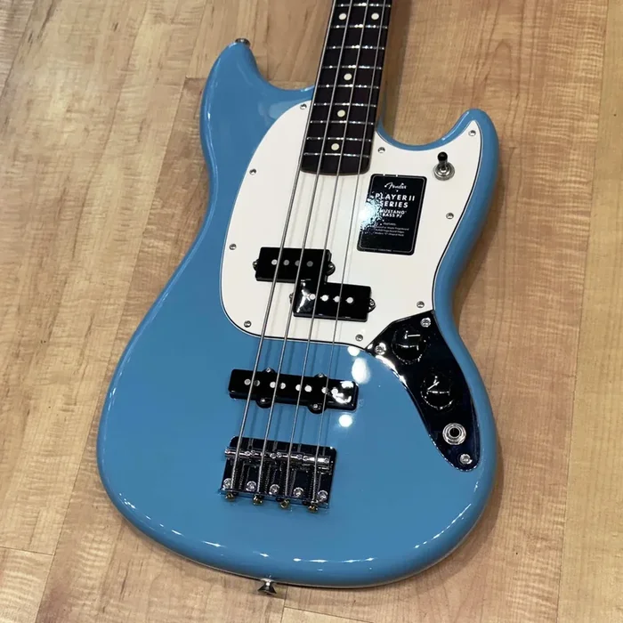 Fender Player II Mustang Bass PJ Aquatone Blue