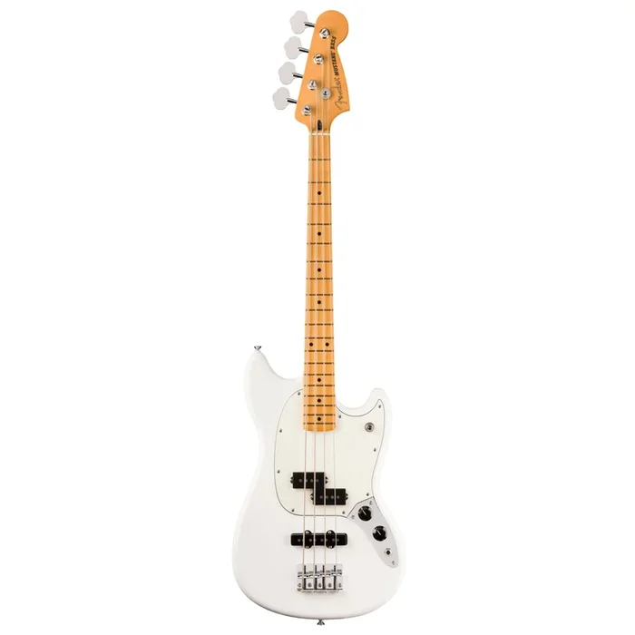 Fender Player II Mustang Bass PJ Maple Fretboard Polar White
