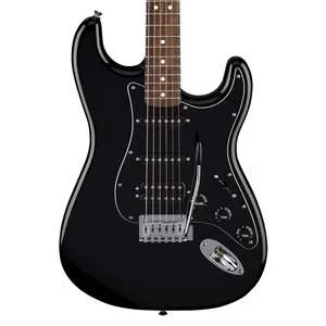 Fender Standard Stratocaster HSS – Black with Laurel Fingerboard