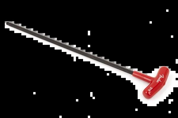 Fender Truss Rod Adjustment Wrench, “T-Style “, 3/16 “, Red