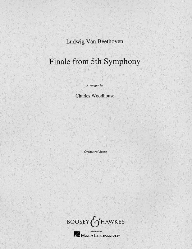 Finale 5th Symph F/Sc Book
