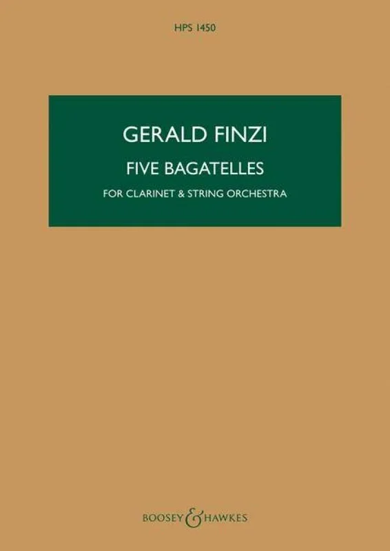 Finzi: 5 Bagatelles, Op. 23a