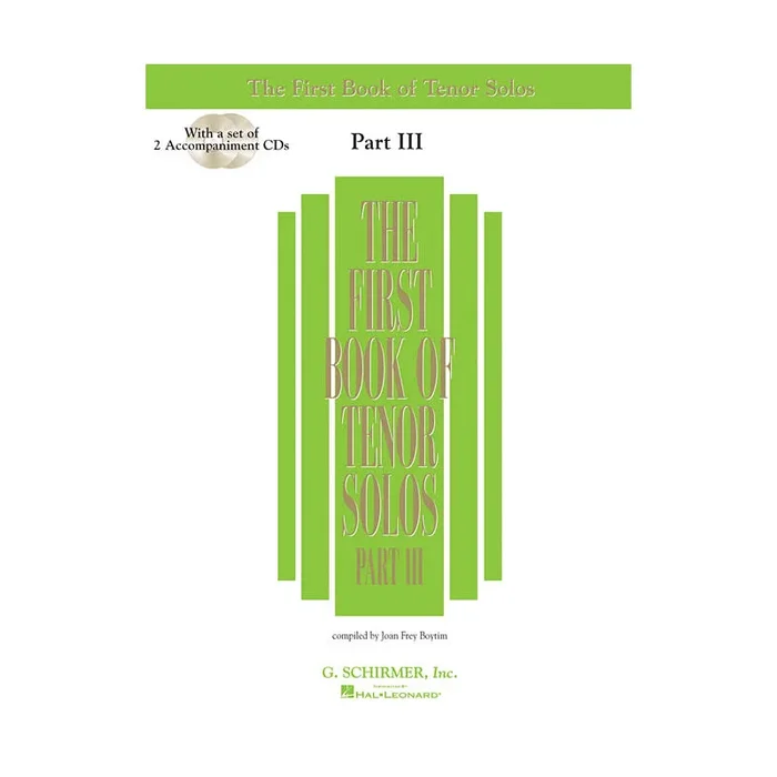 First Book of Tenor Solos – Part III