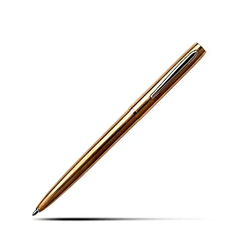 Fisher Space Pen – Raw Brass M4RAW- Cap-O-Matic