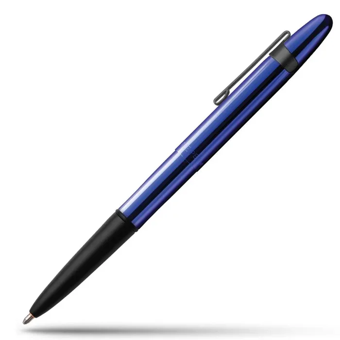 Fisher Space Pen Bullet Pen 400 Series Blueberry with Matte Black