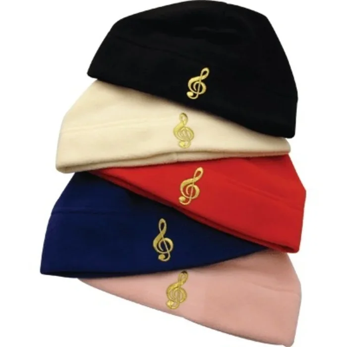 Fleece Beanie G Clef Royal Blue