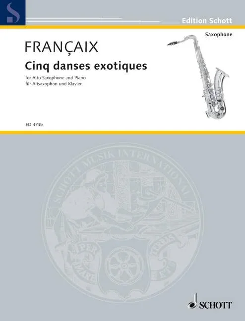 Françaix: 5 danses exotiques