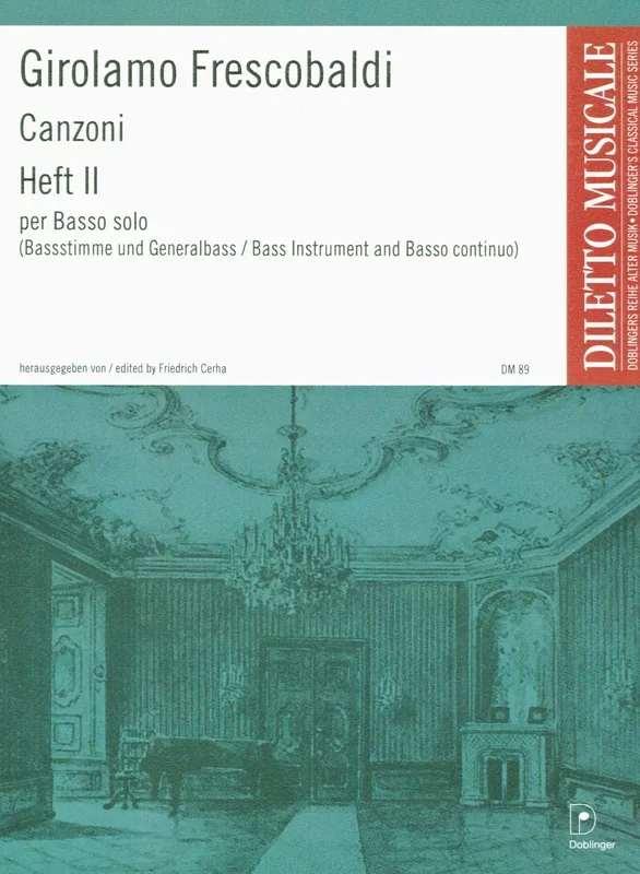 Frescobaldi: Canzoni for Solo Bass Instrument & Continuo – Volume 2