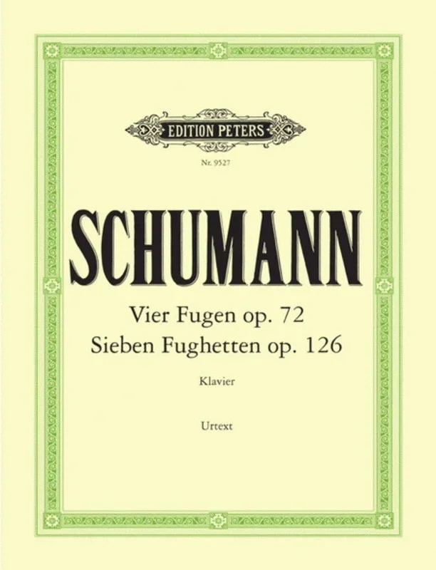Fugues 4 Op 72 Fughettas 7 Op 126 (Softcover Book)