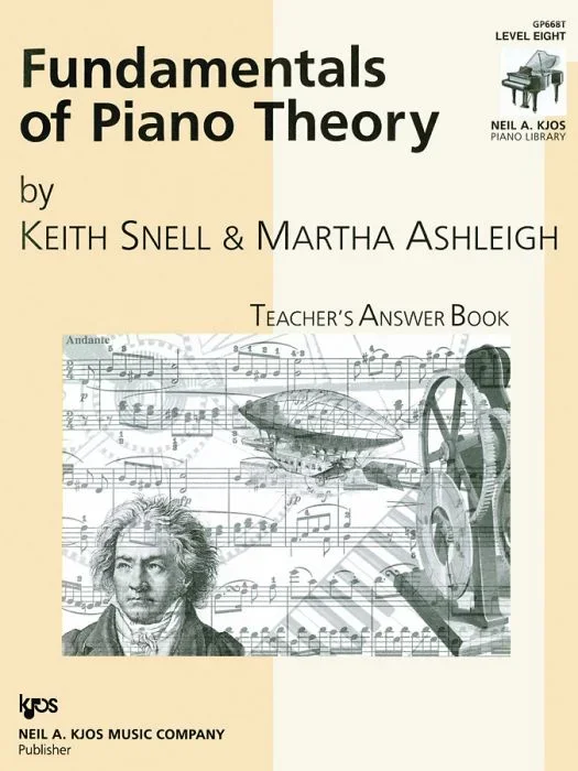 Fundamentals of Piano Theory: Level 8 Teacher’s Answer Book