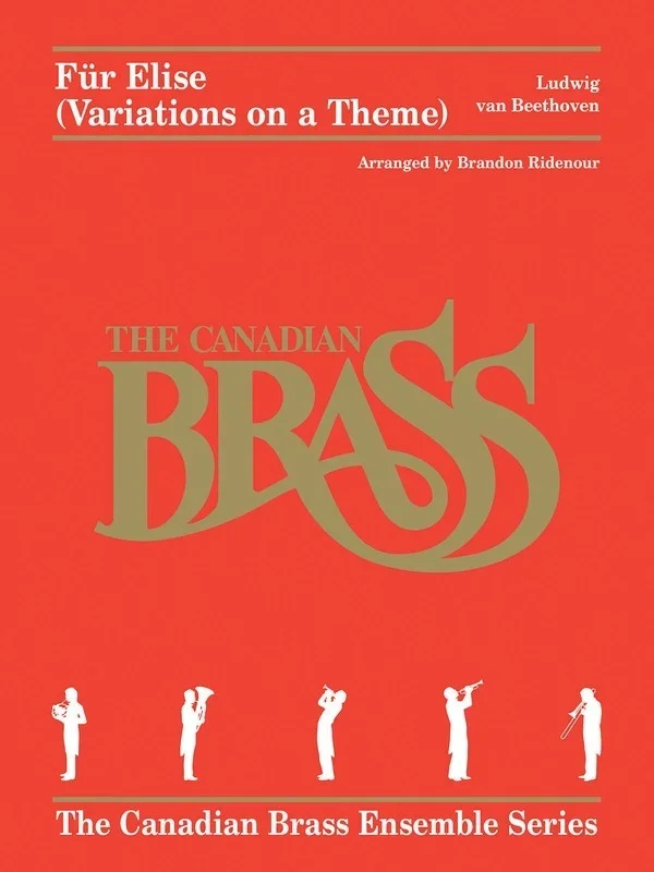 Fur Elise (Variations On A Theme) Brass Quintet (Music Score/Parts)