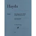 G. Henle Verlag String Quartets – Volume I Henle Music Folios Series Softcover Composed by Franz Josef Haydn Standard