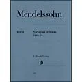 G. Henle Verlag Variations Srieuses, Op. 54 By Mendelssohn Standard